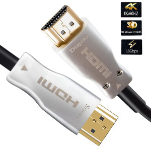 500252/50 - High Speed HDMI 2.0 Active Optical Cable (AOC) - Fiber Optic - 4K@60Hz - 50ft