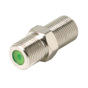 503403 - F Type Coupler - 3GHz - Nickel - Female to Female